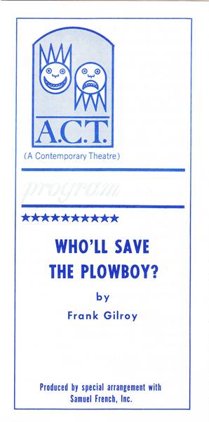 Who'll Save the Plowboy?